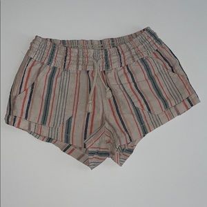 NWOT Cali 1850 Boho Striped Shorts Small
